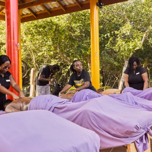 Massage and wellness at Palmento Grove, Hopkins, Belize